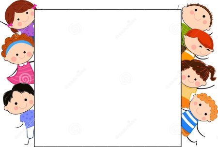 Рамка для текста детская