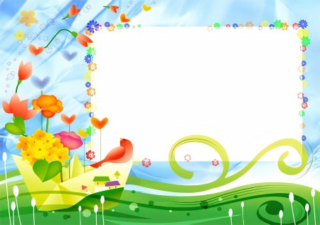 Летняя рамка для текста