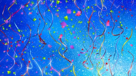 Фон конфетти