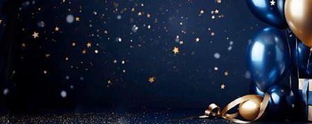 Синий фон праздничный