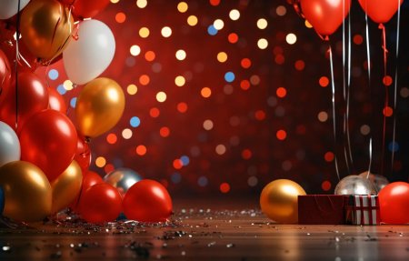 Праздничный фон день рождения стильный