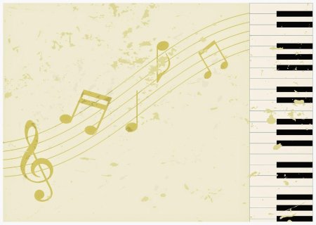 Фон для презентации ноты