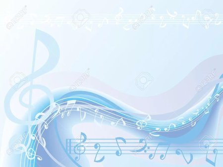 Фон для презентации ноты