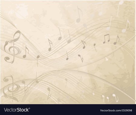 Фон ноты для презентации