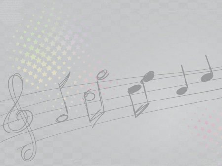 Фон для презентации с нотами