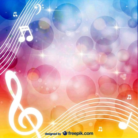 Фон для афиши музыкальный