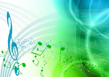 Музыкальный фон для афиши