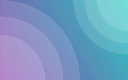 Розово голубая абстракция