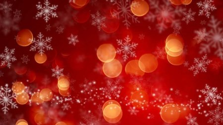 Красный новогодний фон