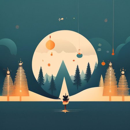 С новым годом минимализм