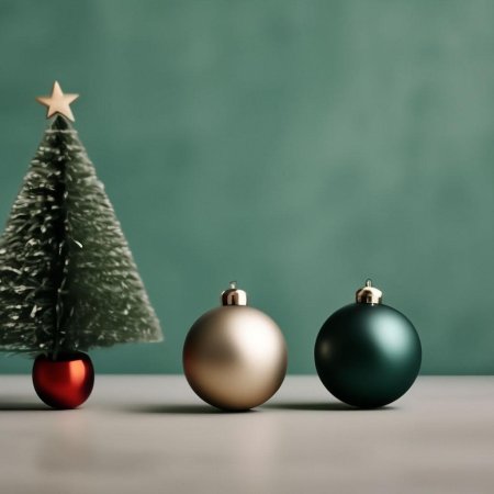 Новогодняя елка минимализм