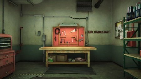 Интерьер гаража