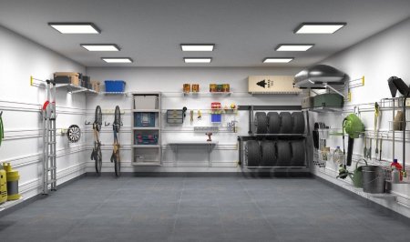 Интерьер гаража
