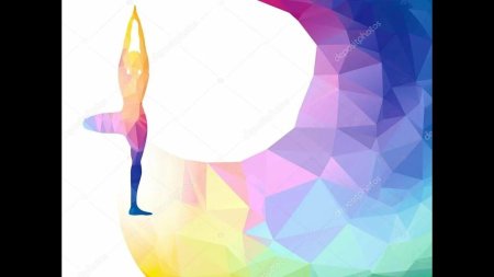 Йога фон для презентации