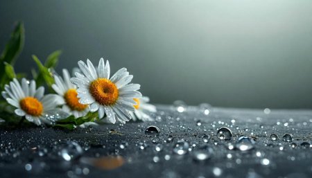 Красивые ромашки