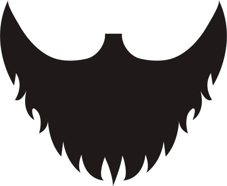 Борода для фотошопа на прозрачном фоне