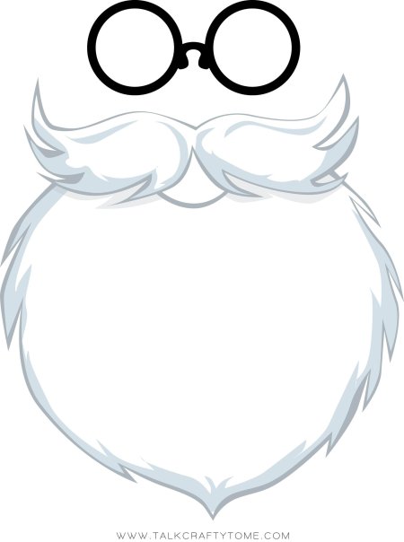 Борода Деда Мороза для фотошопа