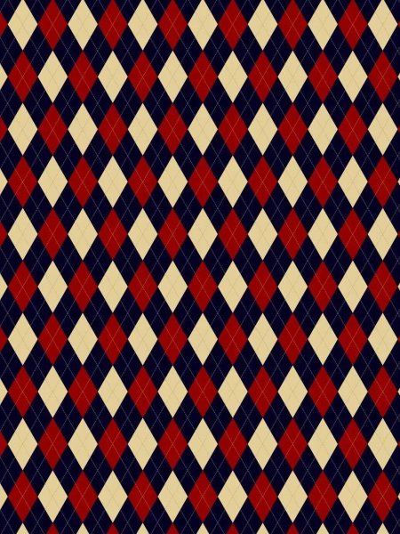 Орнамент ромбики