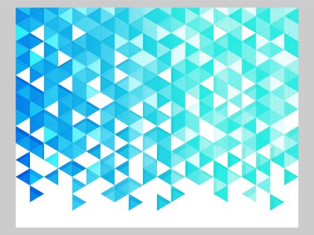 Геометрические узоры на прозрачном фоне