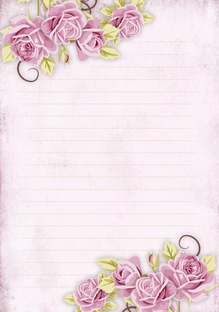 Блокнот "розы"