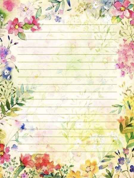 Бумага для письма красивая