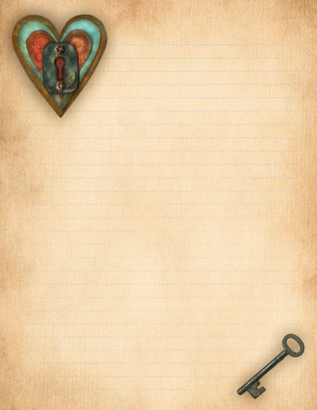 Красивая бумага для писем