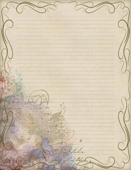 Лист для письма