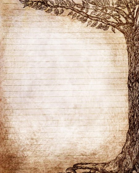 Лист для письма красивый