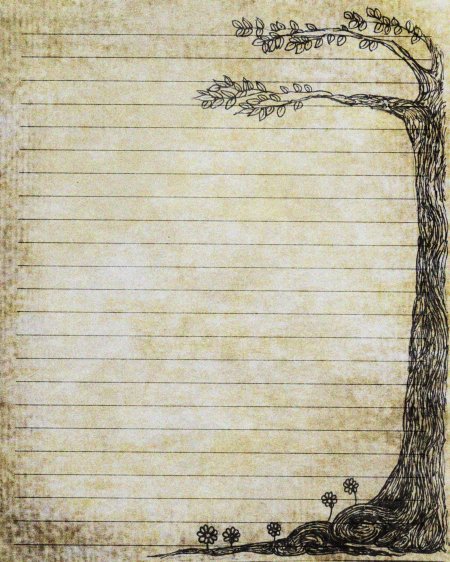 Бумага для письма красивая