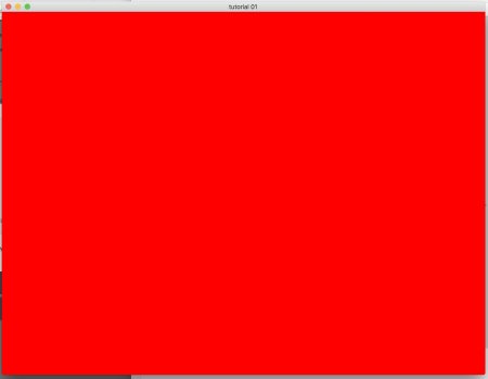 Красный экран