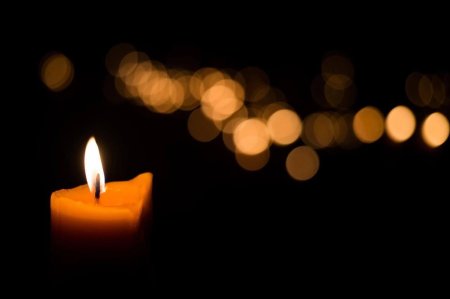 Фон свеча памяти