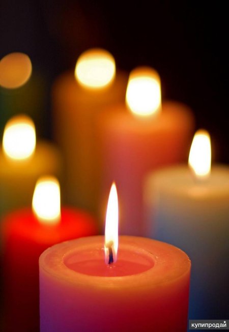 Свеча красивая