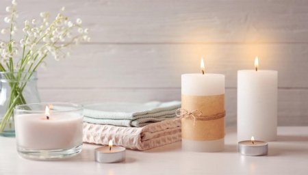 Свечи в интерьере