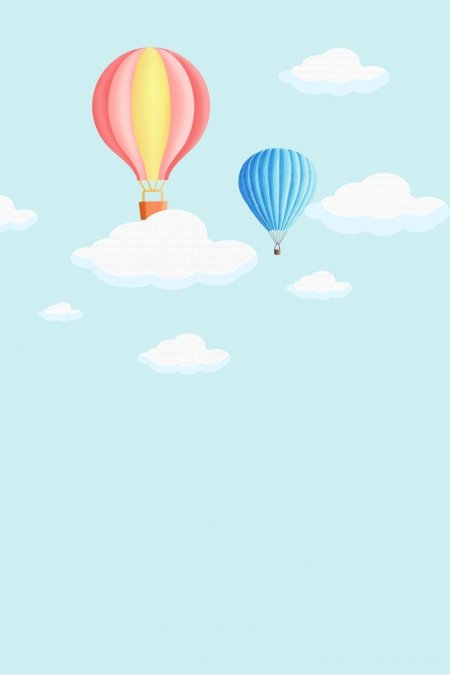 Воздушный шар фон