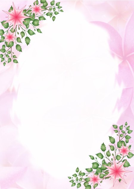 Цветочная рамка