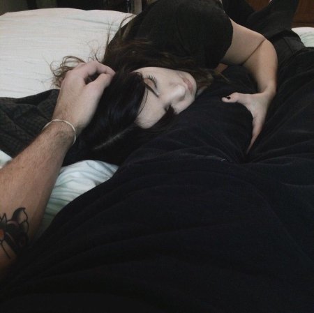 Фиолетовая Эстетика девушка