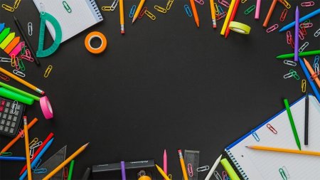 Фон с канцелярией