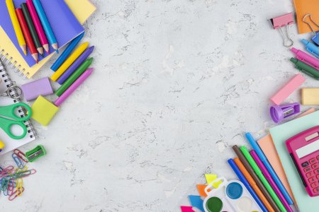 Фон с канцелярией