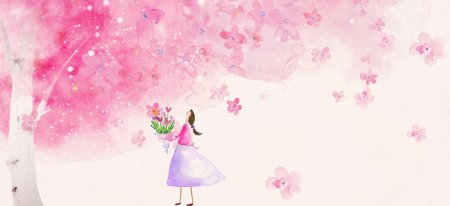 Детский фон для девочки