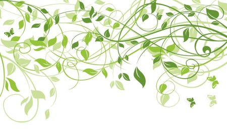 Зеленый узор