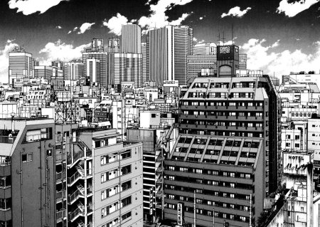 Город манга