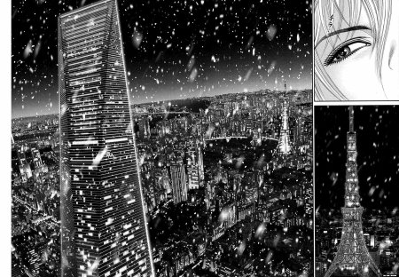 Пейзажи из манги