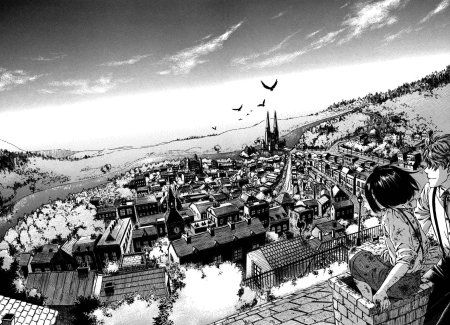 Манга город