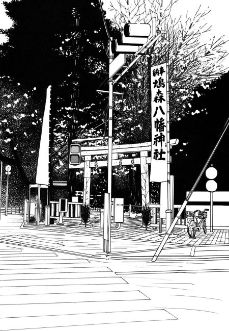 Пейзажи из манги