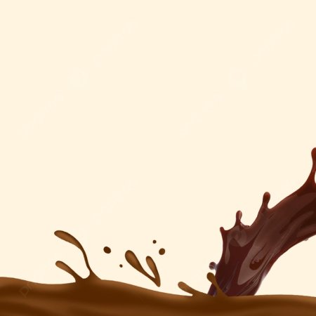 Chocolate splash