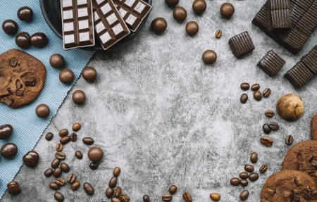 Фон с шоколадом