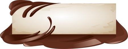 Шоколадный фон для презентации