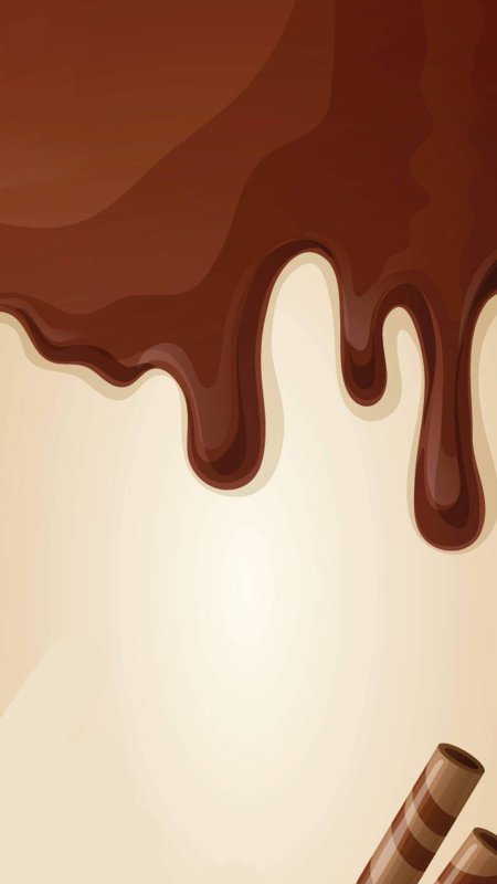 Подтеки шоколада