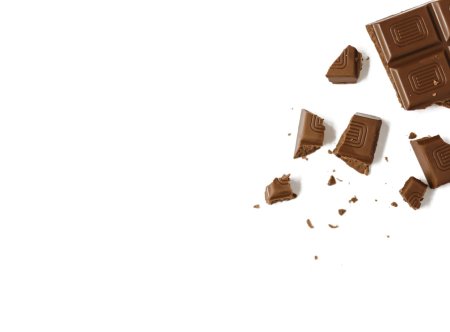 Кусочки шоколада