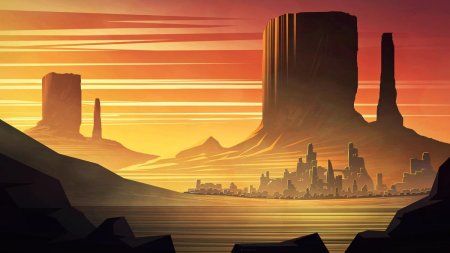 Город в пустыне